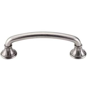 Top Knobs M965 Edwardian 4" Center to Center Zinc Alloy Lund Cabinet Pull in Pewter Antique
