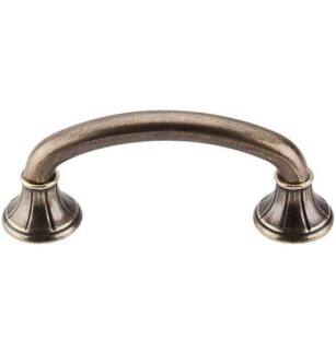 Top Knobs M963 Edwardian 3" Center to Center Zinc Alloy Lund Cabinet Pull in German Bronze