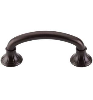 Top Knobs M964 Edwardian 3" Center to Center Zinc Alloy Lund Cabinet Pull in Oil Rubbed Bronze