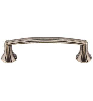 Top Knobs M957 Edwardian 3 3/4" Center to Center Zinc Alloy Rue Cabinet Pull in German Bronze
