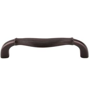 Top Knobs M925 Edwardian 3 3/4" Center to Center Zinc Alloy Bow Cabinet Pull in Oil Rubbed Bronze