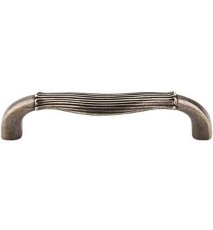 Top Knobs M924 Edwardian 3 3/4" Center to Center Zinc Alloy Bow Cabinet Pull in German Bronze