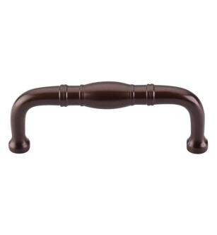 Top Knobs M791 Normandy 3" Center to Center Brass D-Shaped Cabinet Pull in Oil Rubbed Bronze