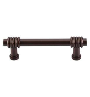 Top Knobs M767 Oil Rubbed 3" Center to Center Brass Lace Cabinet Pull in Oil Rubbed Bronze