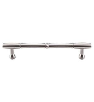 Top Knobs M723-7 Appliance Nouveau 7" Center to Center Zinc Alloy Bamboo Cabinet Pull in Brushed Satin Nickel