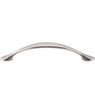 Top Knobs M526 Nouveau II 3 3/4" Center to Center Zinc Alloy Hartford Cabinet Pull in Brushed Satin Nickel