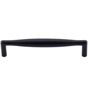 Top Knobs M505 Nouveau II 5 1/8" Center to Center Zinc Alloy Flute Cabinet Pull in Flat Black