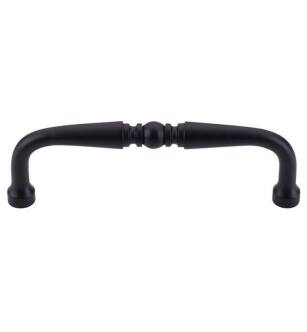 Top Knobs M314 Somerset 3 1/2" Center to Center Brass Cabinet Pull in Flat Black