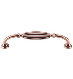 Top Knobs M229 Tuscany 5 1/8" Center to Center Zinc Alloy D-Shaped Cabinet Pull in Old English Copper