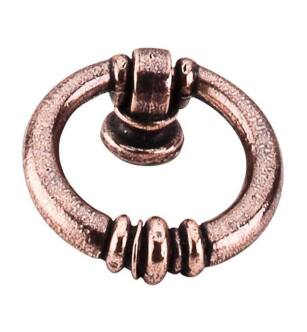 Top Knobs M220 Tuscany 1 5/8" Zinc Alloy Newton Drop Ring Pull in Old English Copper