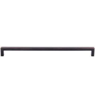 Top Knobs M2151 Nouveau III 17 5/8" Center to Center Square Bar Cabinet Pull in Tuscan Bronze