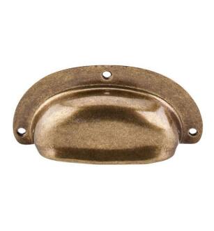 Top Knobs M212 Tuscany 2" Brass Mayfair Cup Cabinet Pull in German Bronze