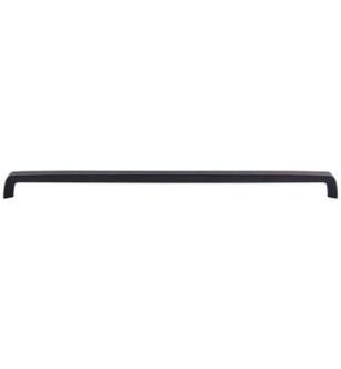 Top Knobs M2103 Nouveau III 17 5/8" Center to Center Tapered Cabinet Pull in Flat Black