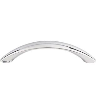 Top Knobs M1928 Dakota 4" Center to Center Zinc Alloy Arc Cabinet Pull in Polished Chrome