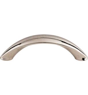Top Knobs M1923 Dakota 3" Center to Center Zinc Alloy Arc Cabinet Pull in Polished Nickel