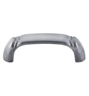 Top Knobs M192 Tuscany 2 1/2" Center to Center Zinc Alloy Dover Cabinet Pull in Pewter Light