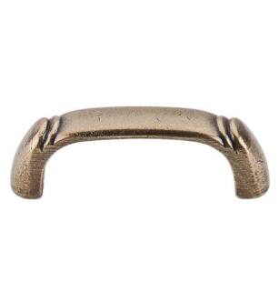 Top Knobs M190 Tuscany 2 1/2" Center to Center Zinc Alloy Dover Cabinet Pull in German Bronze