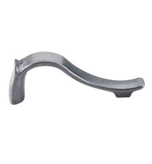 Top Knobs M187 Tuscany 2 1/2" Center to Center Zinc Alloy Dover Latch Pull in Pewter Light