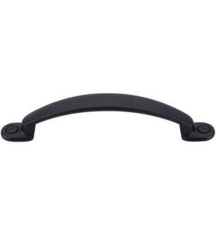 Top Knobs M1867 Somerset 3 3/4" Center to Center Zinc Alloy Arendal Cabinet Pull in Flat Black
