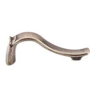 Top Knobs M185 Tuscany 2 1/2" Center to Center Zinc Alloy Dover Latch Pull in German Bronze