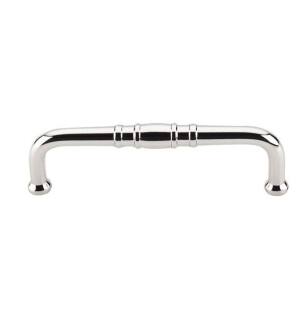 Top Knobs M1800-96 Appliance 3 3/4" Center to Center Brass Normandy D-Shaped Cabinet Pull in Polished Nickel