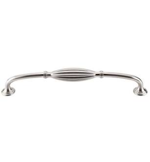 Top Knobs M1791 Tuscany 8 7/8" Center to Center Zinc Alloy D-Shaped Cabinet Pull in Brushed Satin Nickel