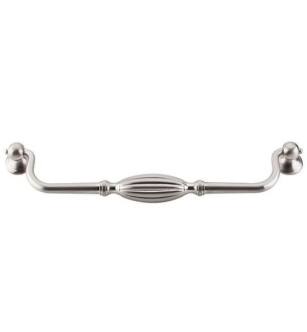 Top Knobs M1790 Tuscany 8 7/8" Center to Center Zinc Alloy Drop Cabinet Pull in Brushed Satin Nickel