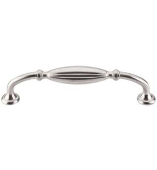 Top Knobs M1788 Tuscany 5 1/8" Center to Center Zinc Alloy D-Shaped Cabinet Pull in Brushed Satin Nickel
