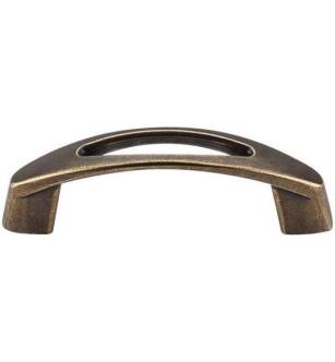 Top Knobs M1775 Nouveau 3" Center to Center Zinc Alloy Verona Cabinet Pull in German Bronze