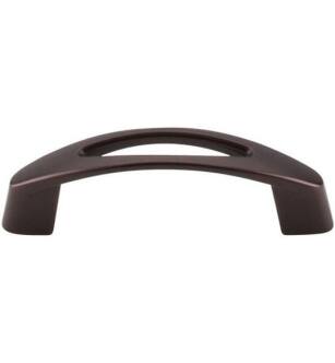 Top Knobs M1774 Nouveau 3" Center to Center Zinc Alloy Verona Cabinet Pull in Oil Rubbed Bronze