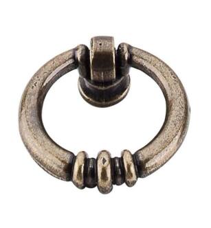 Top Knobs M175 Tuscany 1 5/8" Zinc Alloy Newton Drop Ring Pull in German Bronze