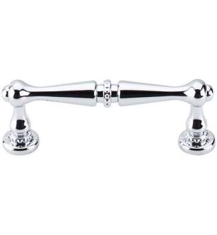 Top Knobs M1716 Edwardian 3" Center to Center Zinc Alloy Edwardian Cabinet Pull in Polished Chrome