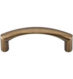 Top Knobs M1709 Nouveau 3" Center to Center Zinc Alloy Griggs Cabinet Pull in German Bronze