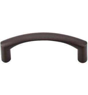 Top Knobs M1708 Nouveau 3" Center to Center Zinc Alloy Griggs Cabinet Pull in Oil Rubbed Bronze