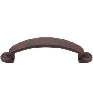 Top Knobs M1696 Somerset 3" Center to Center Zinc Alloy Arendal Cabinet Pull in Patina Rouge