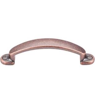 Top Knobs M1691 Somerset 3" Center to Center Zinc Alloy Arendal Cabinet Pull in Antique Copper