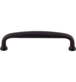 Top Knobs M1682 Dakota 4" Center to Center Zinc Alloy Charlotte Cabinet Pull in Flat Black