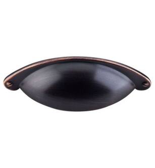 Top Knobs M1659 Somerset 2 1/2" Center to Center Zinc Alloy Cup Cabinet Pull in Tuscan Bronze