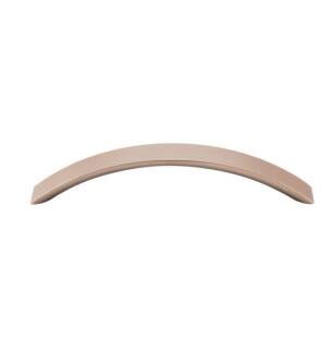 Top Knobs M1655 Nouveau 5 1/8" Center to Center Zinc Alloy Crescent Cabinet Pull in Brushed Bronze