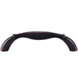 Top Knobs M1640 Edwardian 3 3/4" Center to Center Zinc Alloy Straight Cabinet Pull in Tuscan Bronze