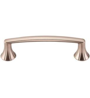 Top Knobs M1638 Edwardian 3 3/4" Center to Center Zinc Alloy Rue Cabinet Pull in Brushed Bronze
