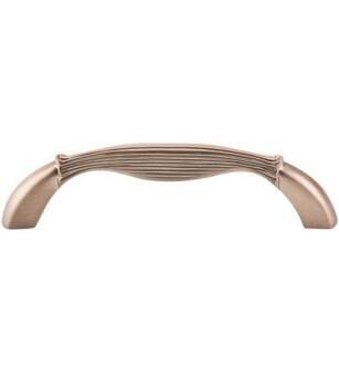 Top Knobs M1641 Edwardian 3 3/4" Center to Center Zinc Alloy Straight Cabinet Pull in Brushed Bronze