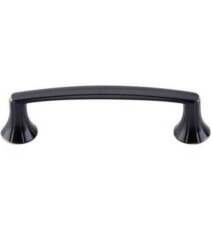 Top Knobs M1637 Edwardian 3 3/4" Center to Center Zinc Alloy Rue Cabinet Pull in Tuscan Bronze
