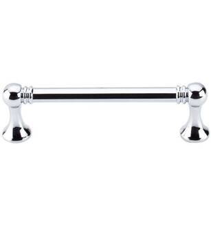 Top Knobs M1623 Edwardian 3 3/4" Center to Center Zinc Alloy Grace Cabinet Pull in Polished Chrome