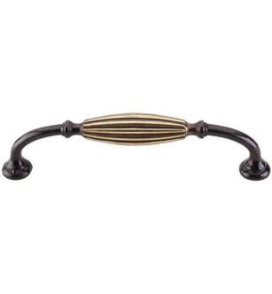 Top Knobs M146 Tuscany 5 1/8" Center to Center Zinc Alloy D-Shaped Cabinet Pull in Dark Antique Brass