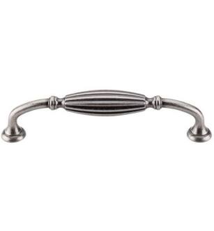 Top Knobs M143 Tuscany 5 1/8" Center to Center Zinc Alloy D-Shaped Cabinet Pull in Pewter Antique