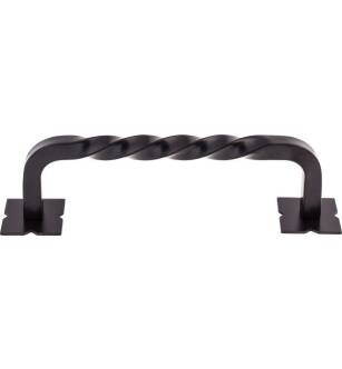 Top Knobs M1246-8 Appliance 8" Center to Center Steel Twist Cabinet Pull in Patina Black