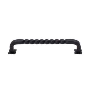 Top Knobs M1246-7 Appliance 7" Center to Center Steel Twist Cabinet Pull in Patina Black