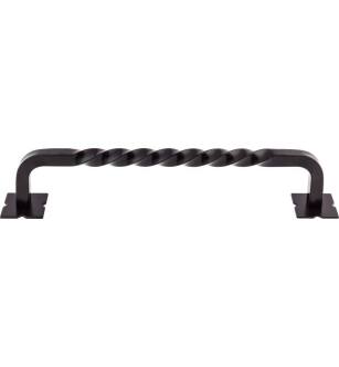 Top Knobs M1246-24 Appliance 24" Center to Center Steel Twist Cabinet Pull in Patina Black