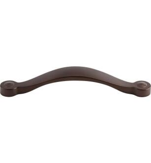 Top Knobs M1218 Dakota 5 1/8" Center to Center Zinc Alloy Saddle Cabinet Pull in Oil Rubbed Bronze